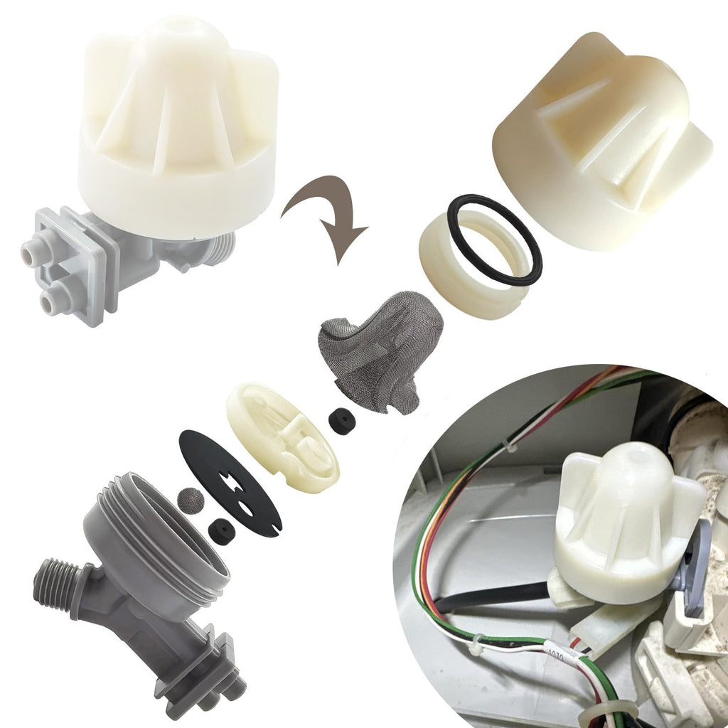 Dicsley Water Softener Nozzle & Venturi Assembly — Replaces 7187065/WS15X10027