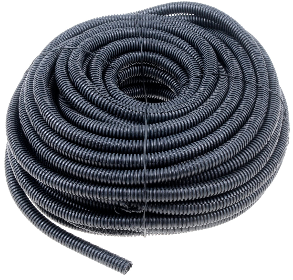 Dorman 86632 3/8 in Black Flex Split Wire Conduit (100 ft) – Automotive & Industrial Wiring Protection
