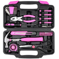 DOWELL 40-Piece Pink Home Tool Set with Case – DIY Hand Tool Kit