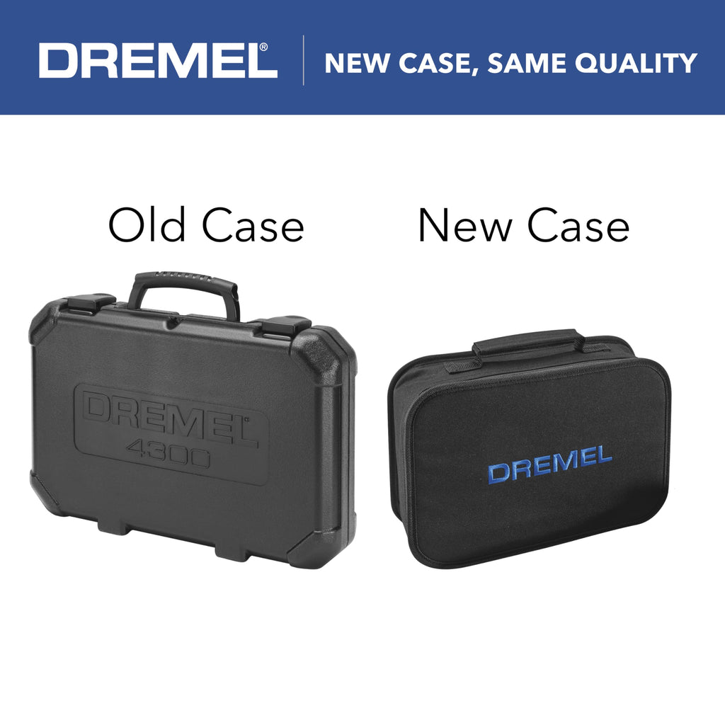Dremel 4300-5/40 High Performance Rotary Tool Kit with LED Light – 5 Attachments & 40 Accessories
