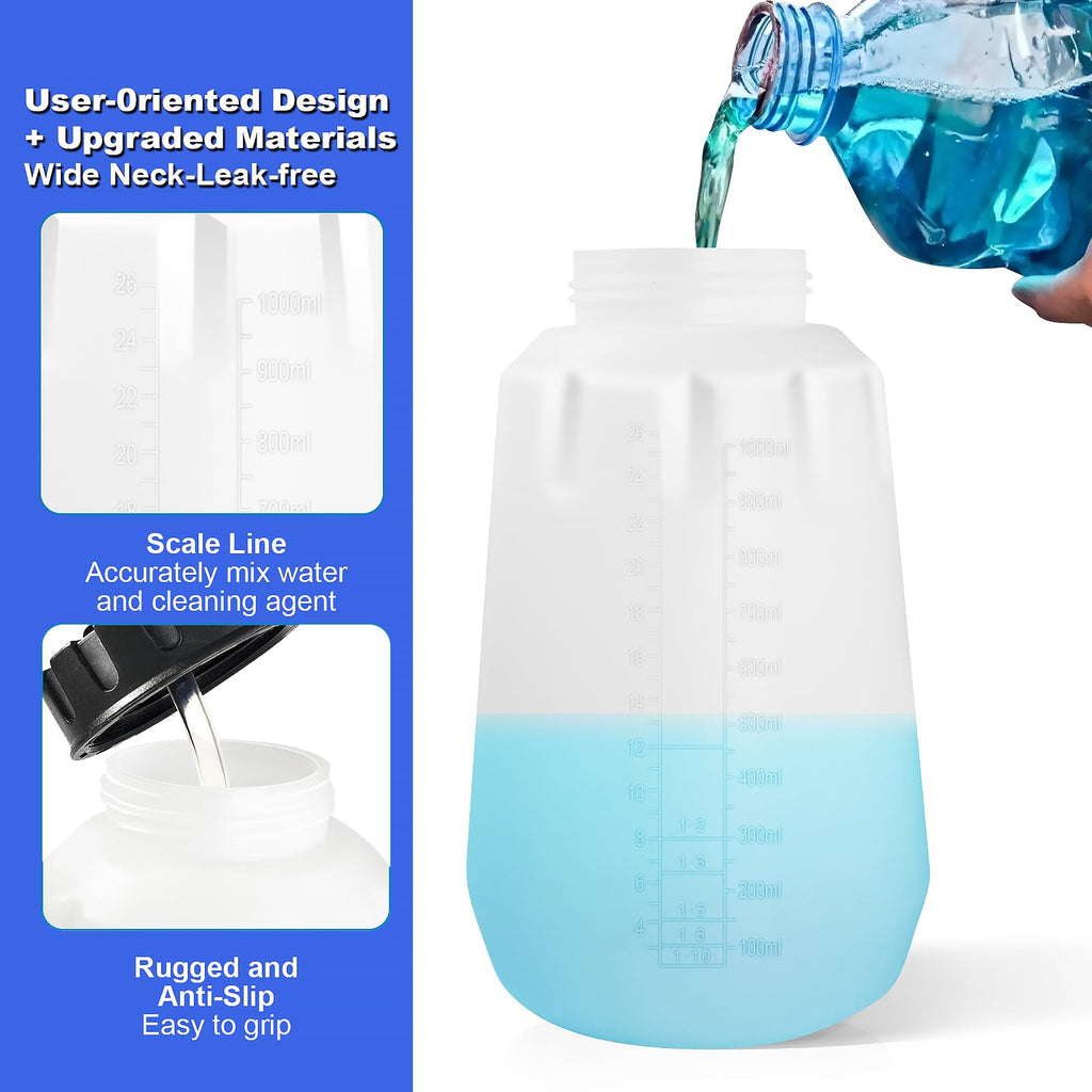 EARLEAS Foam Cannon for Pressure Washer | 1L Snow Foam Lance with 1/4-inch Quick Connector