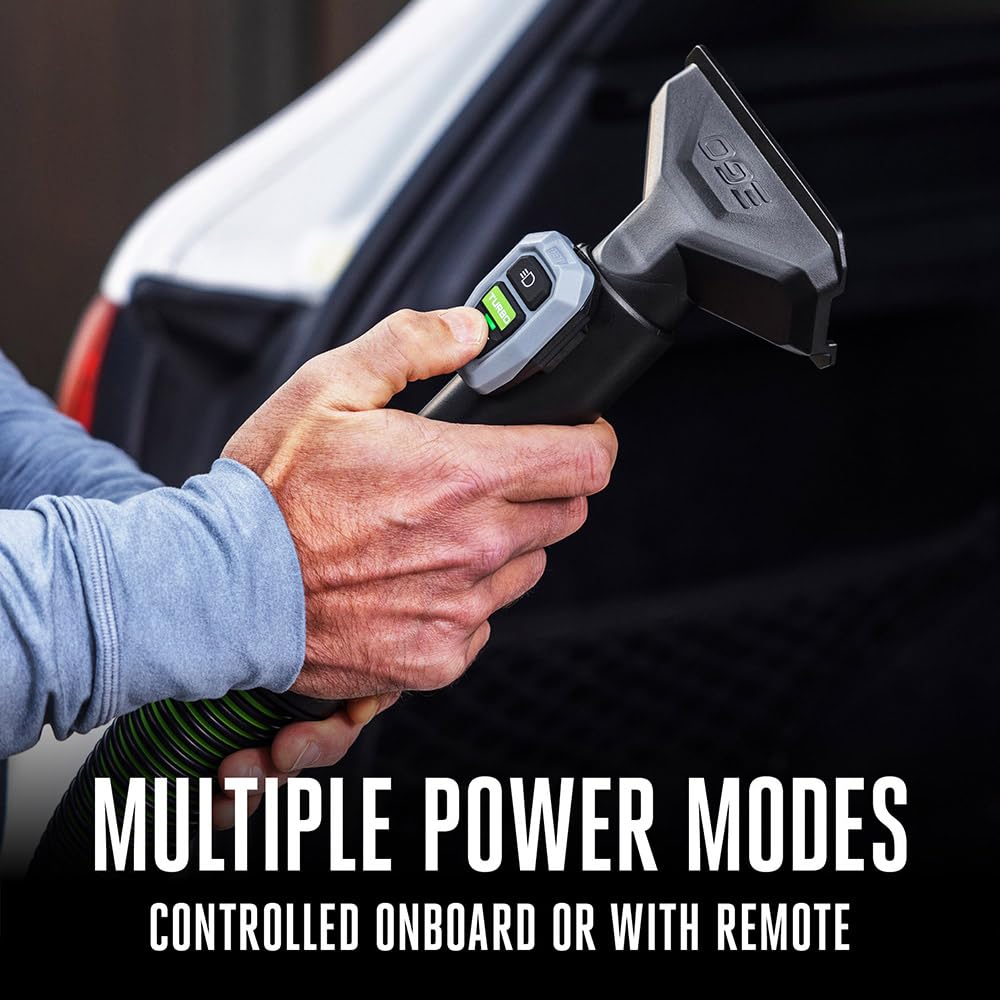 EGO Power+ 9-Gallon Cordless Wet/Dry Vacuum – 110 CFM, Battery & Charger Not Included