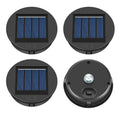 ELUTENG Solar Light Replacement Top 4 Pack – 3.15in Top / 2.83in Bottom, IP55, Warm White LED
