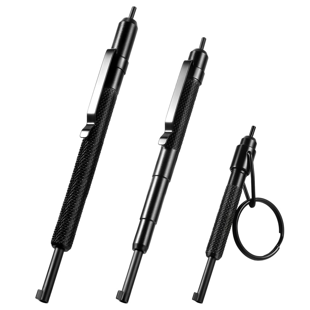ESENHARBER Handcuff Key Set – Universal 3-Key Pocket Keys (5.1 inch, 4.75 inch, 3.6 inch)