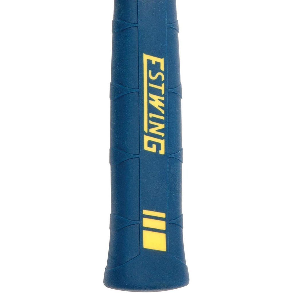 ESTWING Sure Strike Drilling/Crack Hammer — 2-Pound USA Made Sledge with Fiberglass Handle & No-Slip Cushion Grip