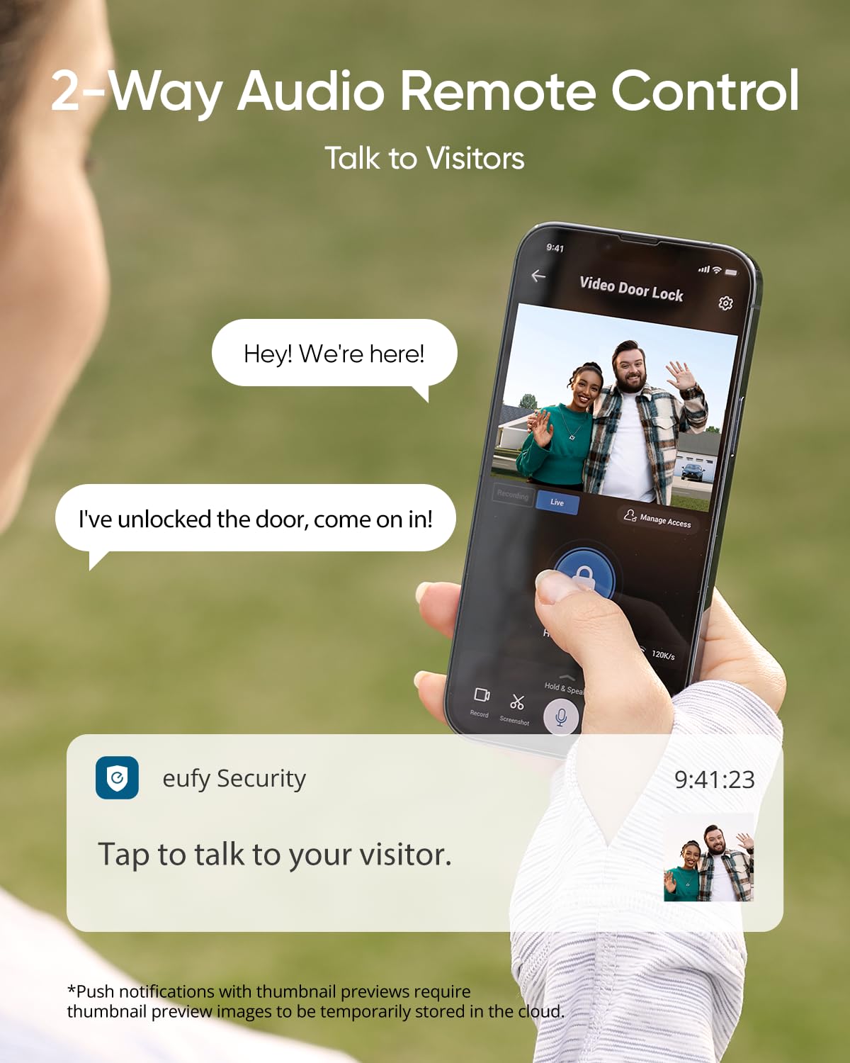 eufy Security Video Smart Lock S330 — 3-in-1 Camera, Doorbell & Fingerprint Keyless Entry