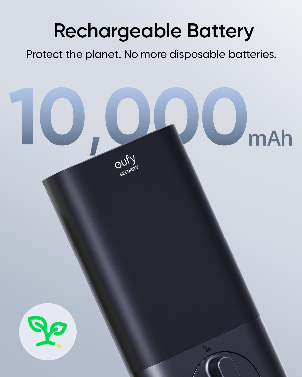 eufy Security Video Smart Lock S330 — 3-in-1 Camera, Doorbell & Fingerprint Keyless Entry