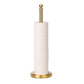 Exilon Brushed Gold Freestanding Toilet Paper Holder – Holds 5 Rolls