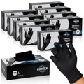 Finitex Black Nitrile Gloves - 6mil, Powder-Free, Latex-Free (Case 1000)