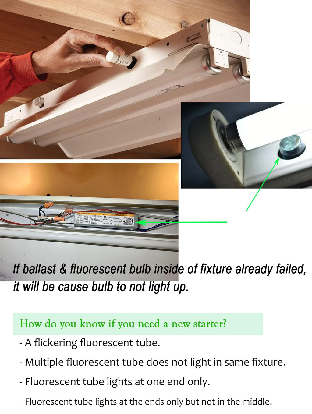 Flyercatch 18-Inch F15T8/WW Warm White Fluorescent Bulb | 15W Replacement for Kitchen & Bath