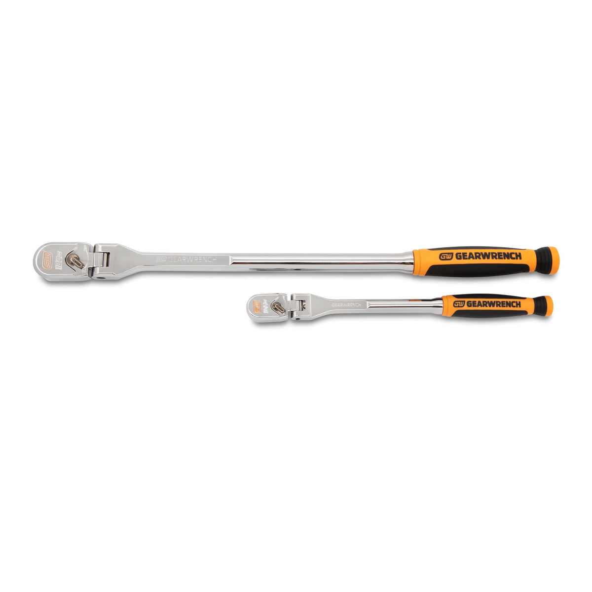 GEARWRENCH 120XP Teardrop Ratchet Set — 1/4in & 3/8in Drive, Dual Material Handles | 81204XP