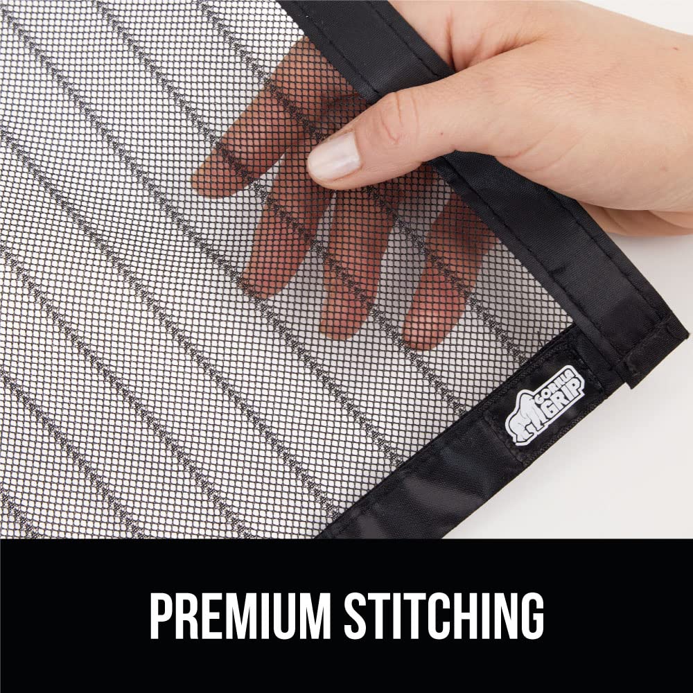 GORILLA GRIP Magnetic Screen Door – Hands-Free Mesh, Auto-Closure, 39x83