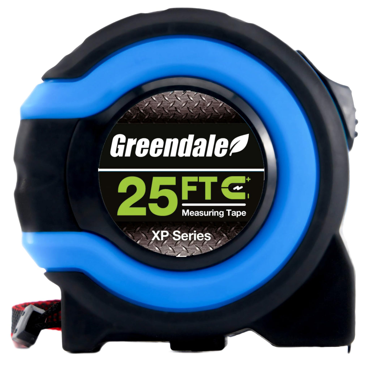 Greendale 3 Pack Tape Measures 25 ft – Easy-Read Fractions, Magnetic Tip, Quick-Lock & Auto-Retract – Blue