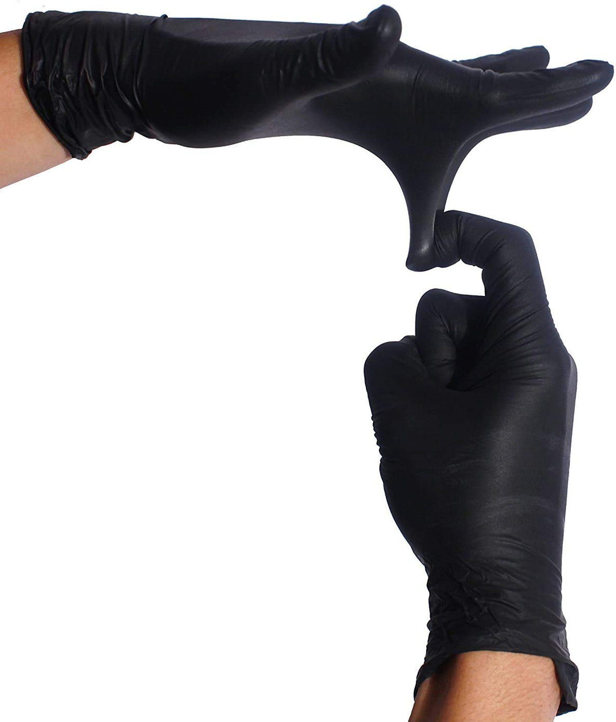 Infi-Touch Heavy Duty Nitrile Gloves – High Chemical Resistance, 100 Count, Medium