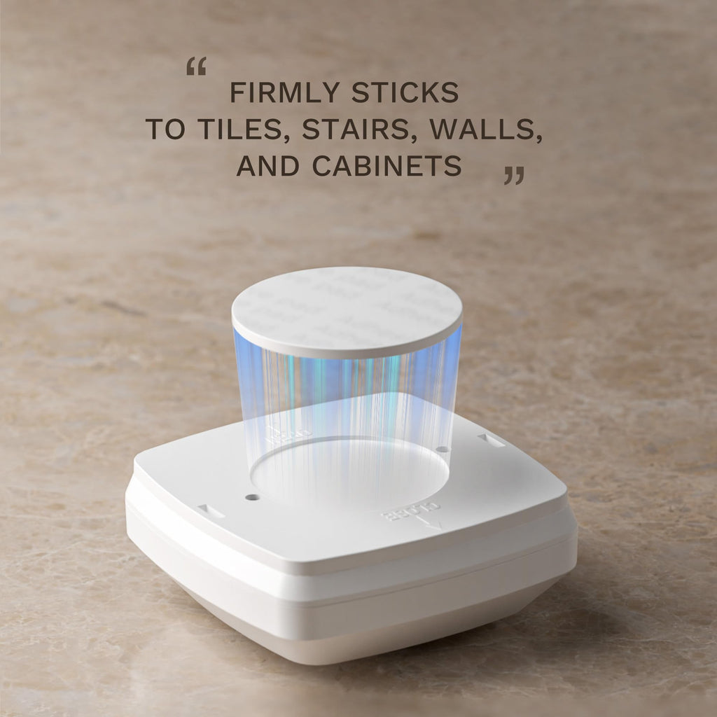 innofox 6-Pack Motion Sensor Lights – Stick-On Warm White LED Night Lights for Stairs & Hallways