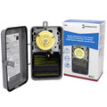 Intermatic T104R 24-Hour Timer Switch – DPST, 208–277VAC, Outdoor