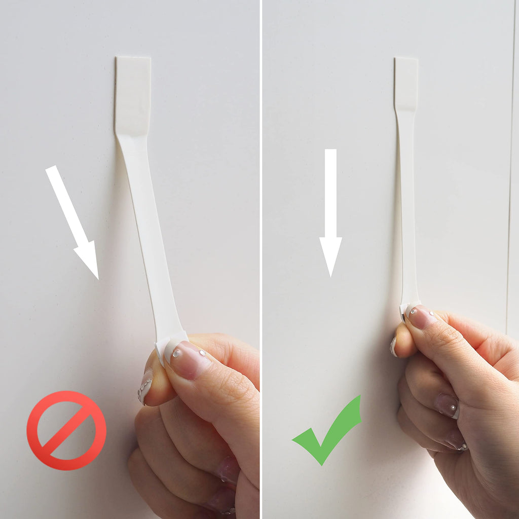 Jellysub Large Universal Frame Hanger Pack – 14 Hangers + 24 Strips, Damage-Free No Nails