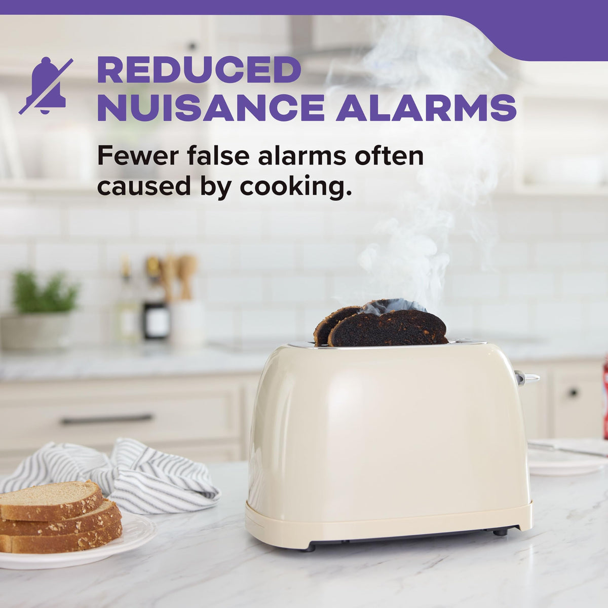 Kidde 30CUDR Smoke & CO Detector – AA Battery Powered, 85dB Alarm, LED Status, 3-Pack