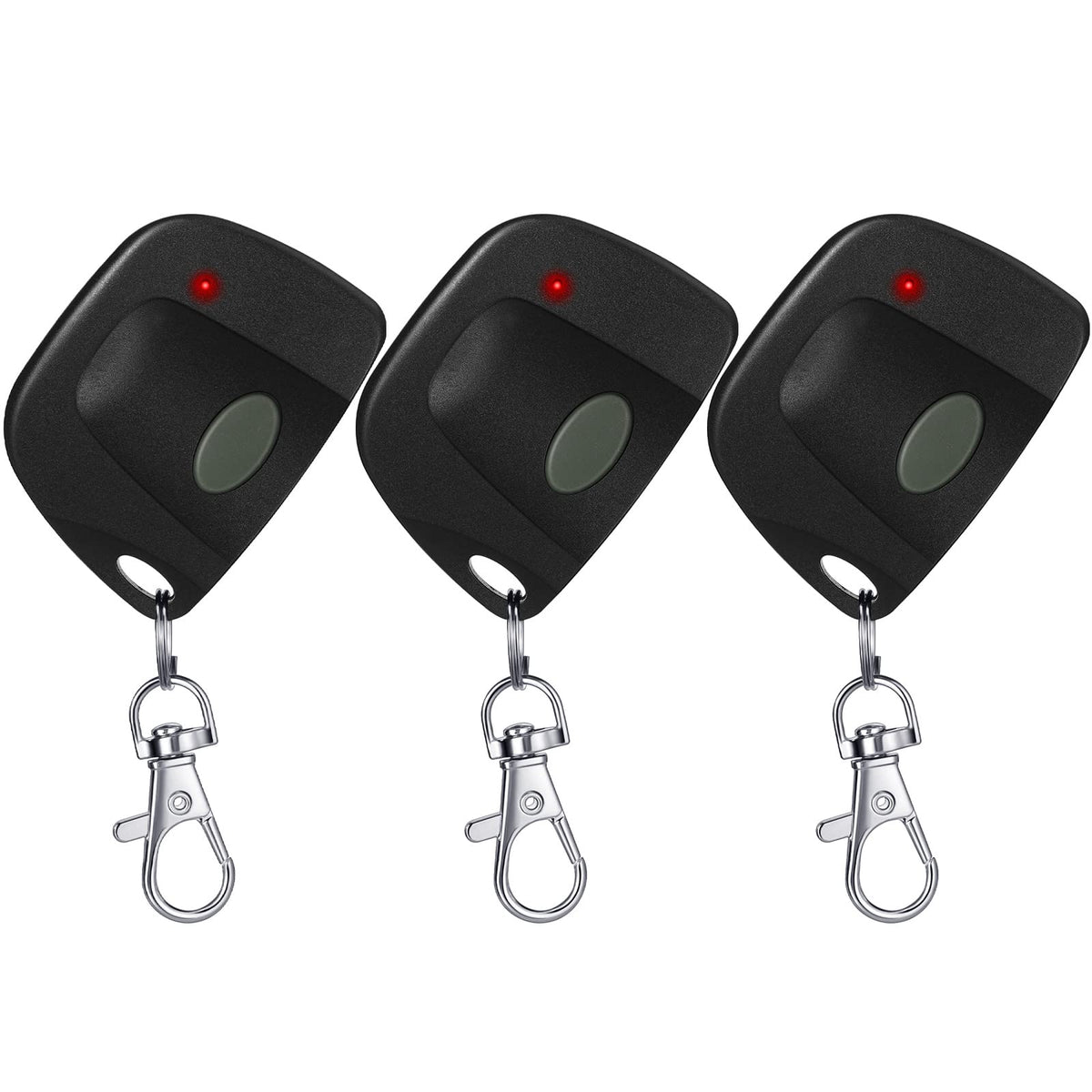 Kingdder 3-Pack Gate Opener Remote | Multicode 3089 300MHz 10-Dip Switch Compatible