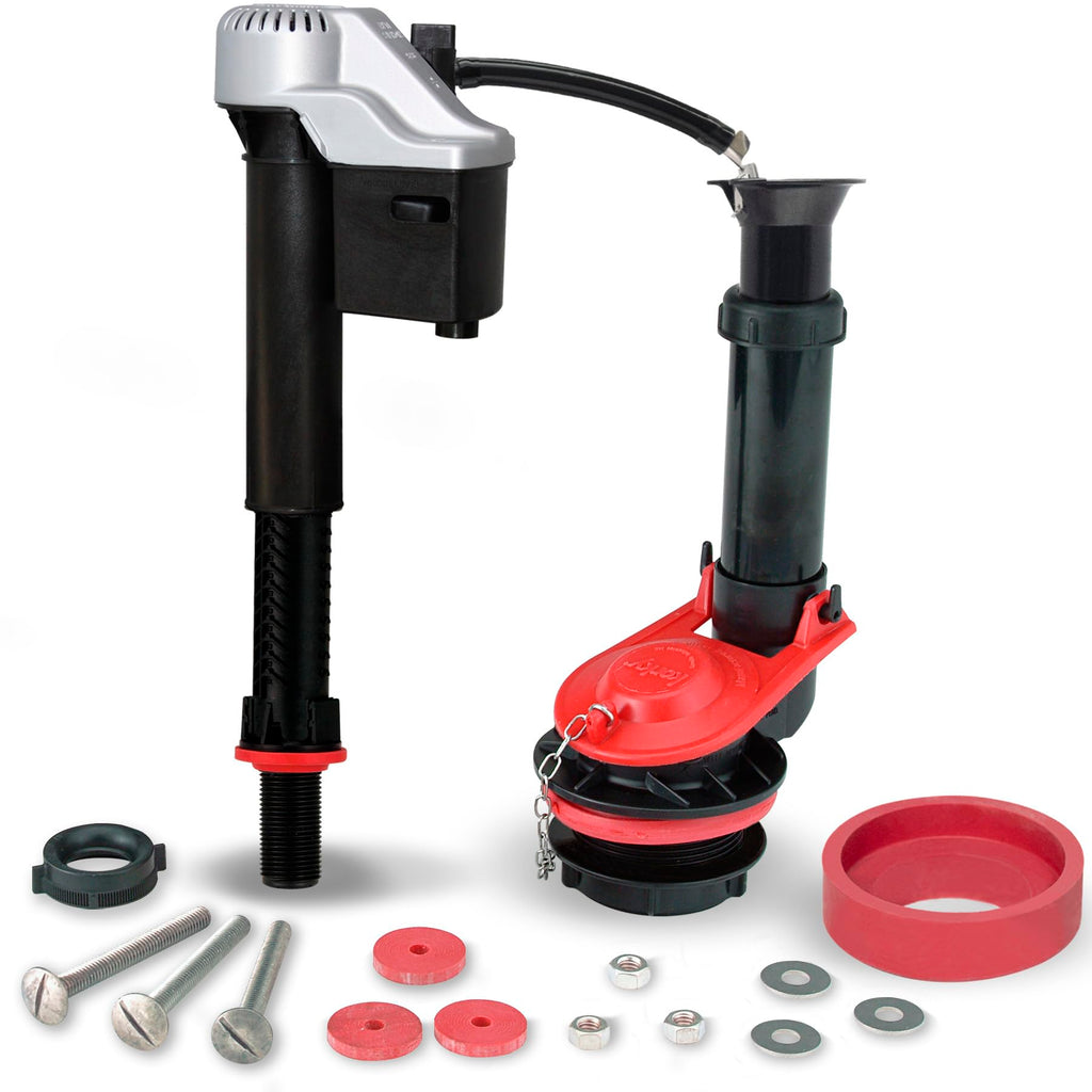 Korky Standard 2-Inch Toilet Repair Kit 4010MP – Easy, Complete Fix for Running, Noisy, and Weak Flushing