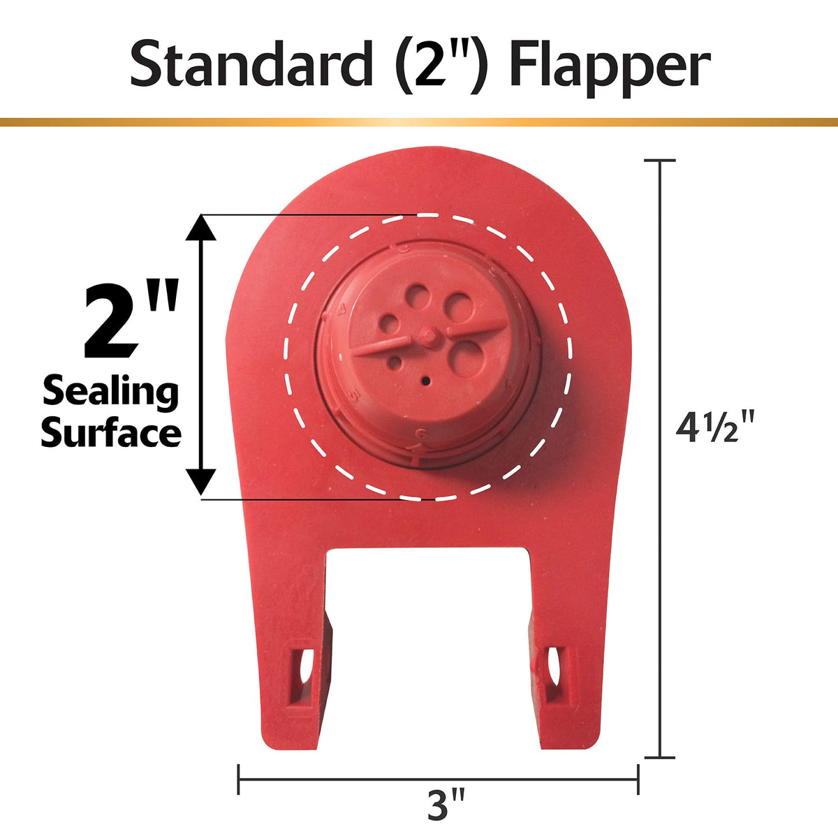 Korky Standard 2-Inch Toilet Repair Kit 4010MP – Easy, Complete Fix for Running, Noisy, and Weak Flushing