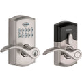 Kwikset SmartCode 955 Pembroke – Light Commercial Keyless Entry Lever (Satin Nickel)