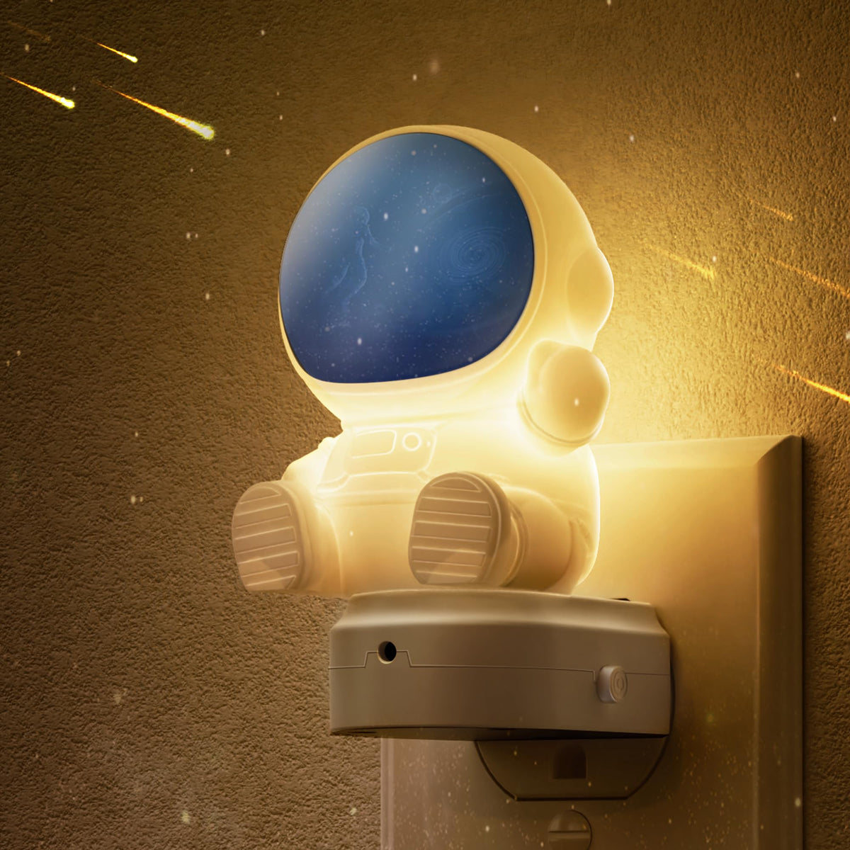 L LOHAS LED Night Light for Kids — 3D Space, RGB + 3000K Soft White, 3 Modes