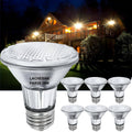 Lachesan PAR20 Flood Light Bulbs – 39W, 6-Pack, Dimmable, 2700K, 480 Lumens, E26
