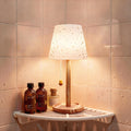 Lazukes Cordless Shower Lamp – IP65 Waterproof, 16-Color RGB, Rechargeable with Remote