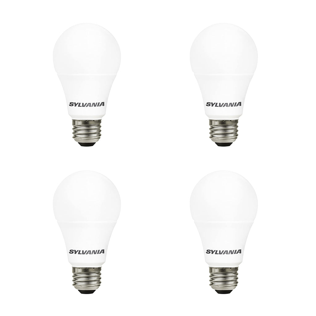 LEDVANCE Sylvania A19 LED Bulbs 14W (100W Equivalent) 1500 Lumens Frosted 2700K Soft White - 4 Pack
