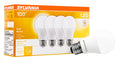 LEDVANCE Sylvania A19 LED Bulbs 14W (100W Equivalent) 1500 Lumens Frosted 2700K Soft White - 4 Pack