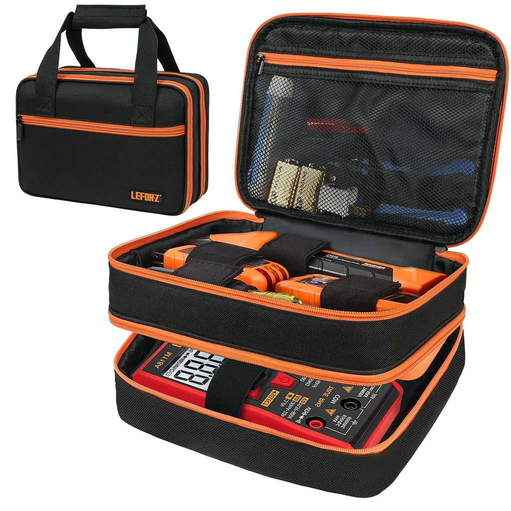 LEFOR·Z Carrying Case for Klein Tools ET310 Series – Double Layer, 6 Elastic Bands, Portable