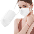 LEMENT KN95 Face Masks 50-Pack | 5-Layer Breathable Cup Design, White
