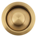 LQS Golden Kitchen Sink Garbage Disposal Flange & Stopper — Fits 3-1/2 inch Hole, Easy Install