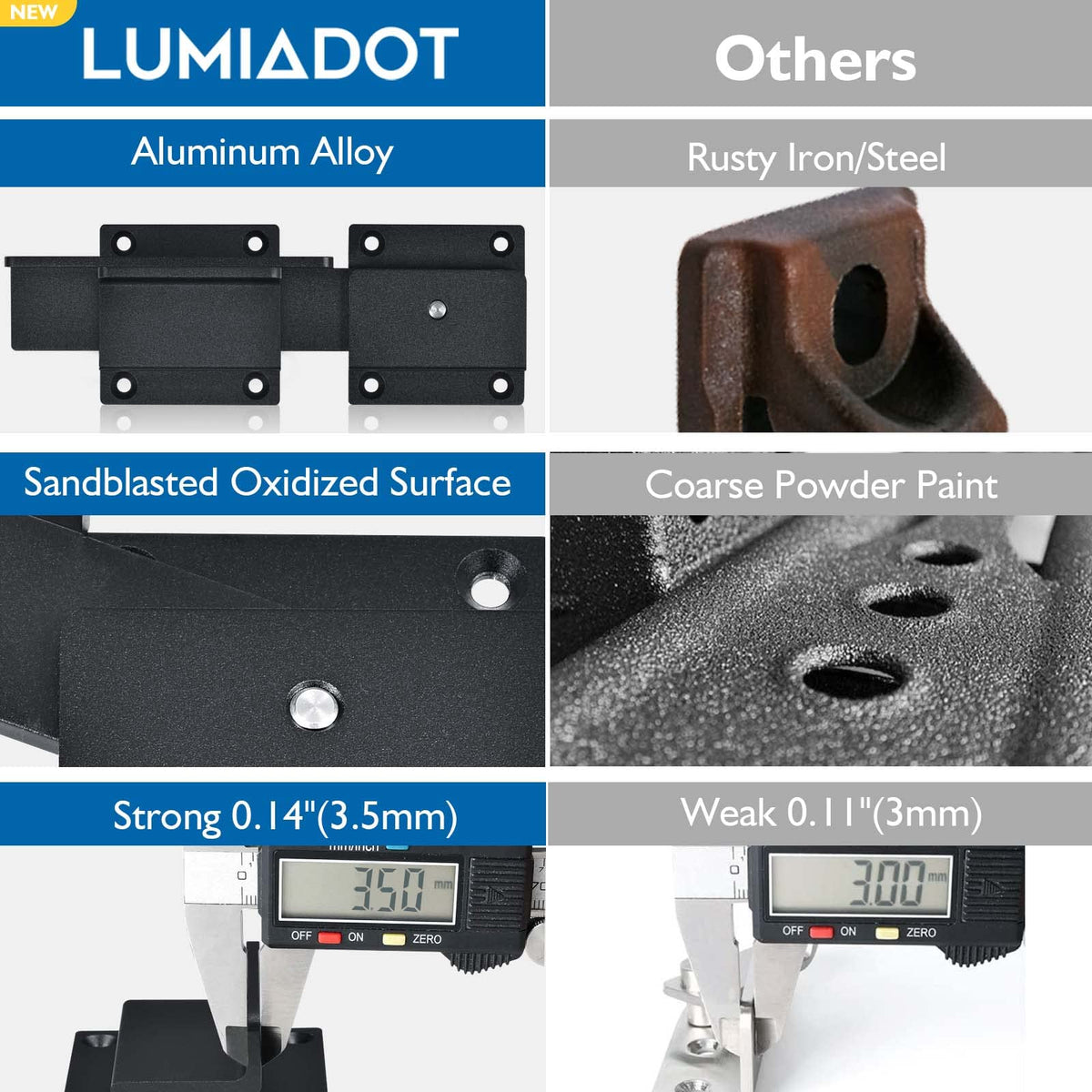 Lumiadot Flip Gate Latch Lock – Heavy-Duty Aluminum, Padlock Hole, Outdoor Gate & Fence
