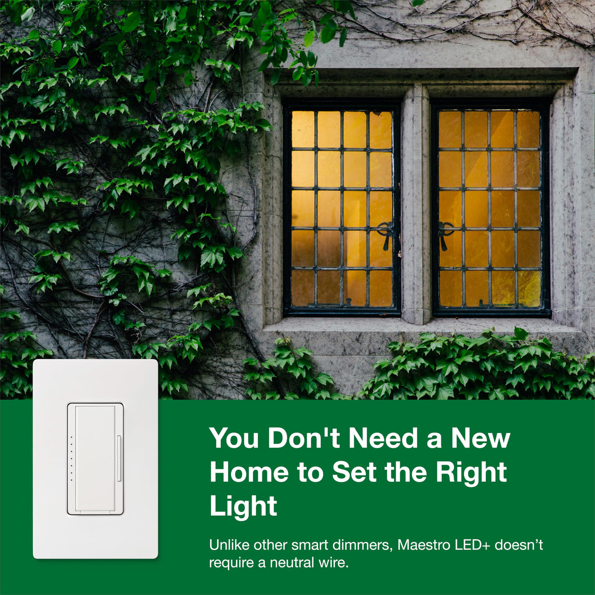 Lutron Maestro LED+ Dimmer Switch 3-Pack – 150W, Single-Pole/Multi-Location, White