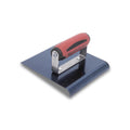 MARSHALLTOWN Straight Concrete Edger – 6x6 Blue Steel Blade, 1/2 Lip x 3/8 Radius – USA Made (162BD)