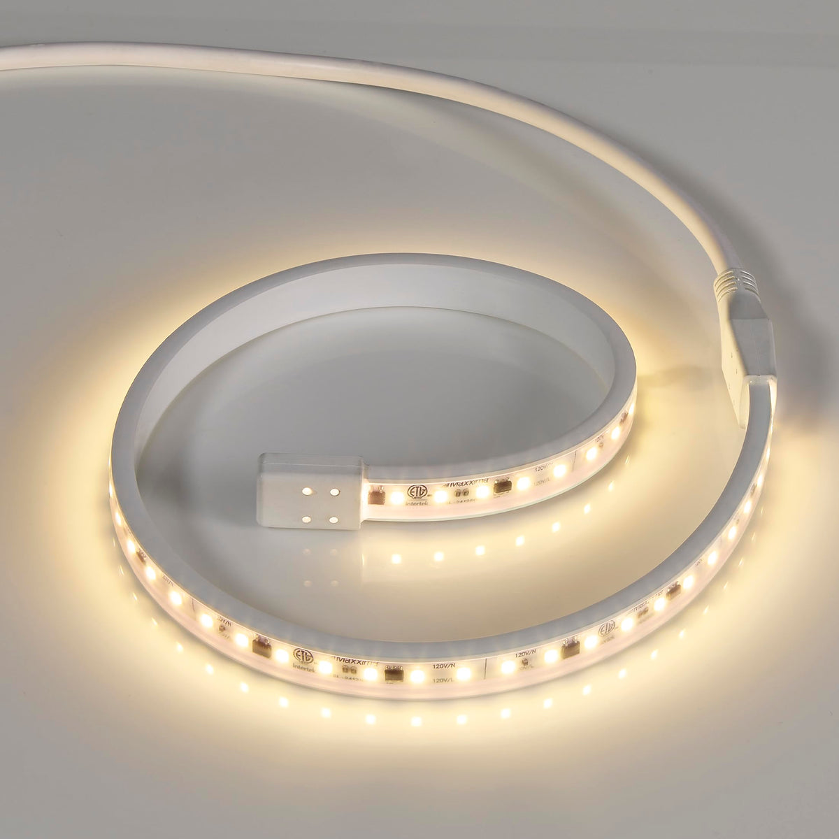 Maxxima 24 in. Hardwired LED Under Cabinet Strip Light — 920 Lumens, 3000K Warm White, 120V