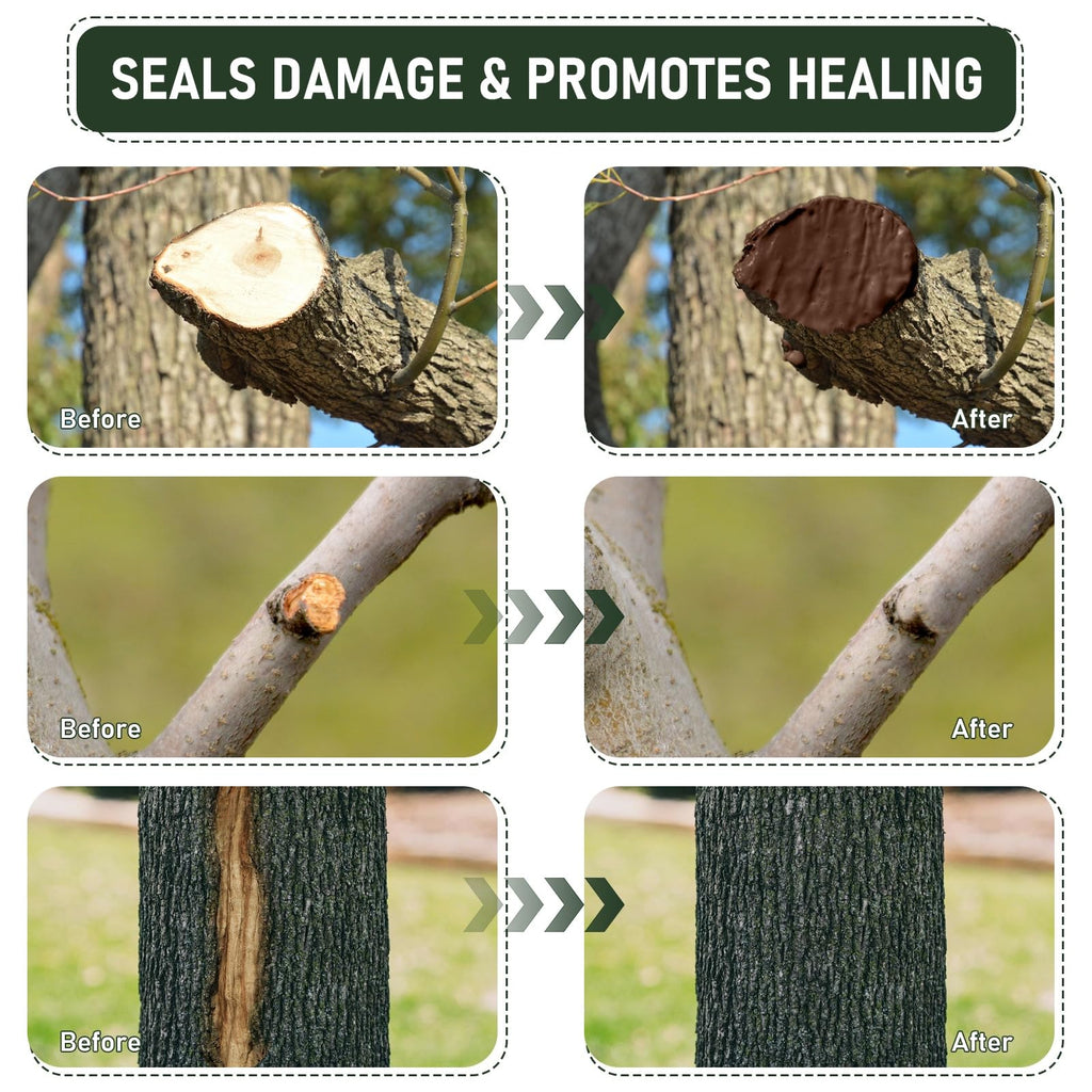 Meuvcol Tree Wound Sealer & Dressing – 500g Bark Repair & Grafting Sealant