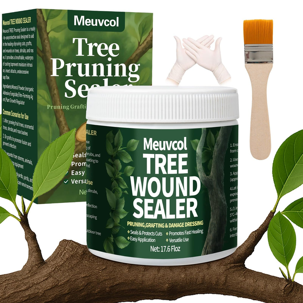 Meuvcol Tree Wound Sealer & Dressing – 500g Bark Repair & Grafting Sealant