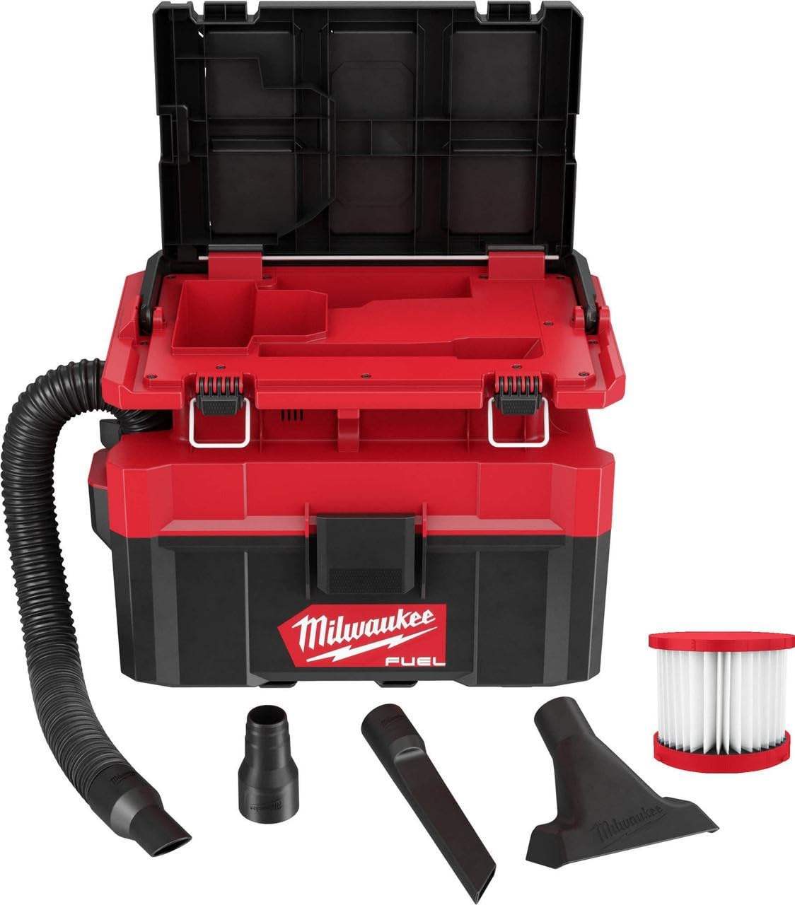 MILWAUKEE Wet/Dry Vacuum 0970-20 – Versatile USA-Made Shop Vacuum