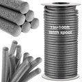 MotiMind 1in x 100ft Foam Backer Rod for Gaps & Joints – Flexible, Non-Absorbent