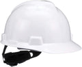 MSA 475358 V-Gard Cap Style Hard Hat with Fas-Trac III – White