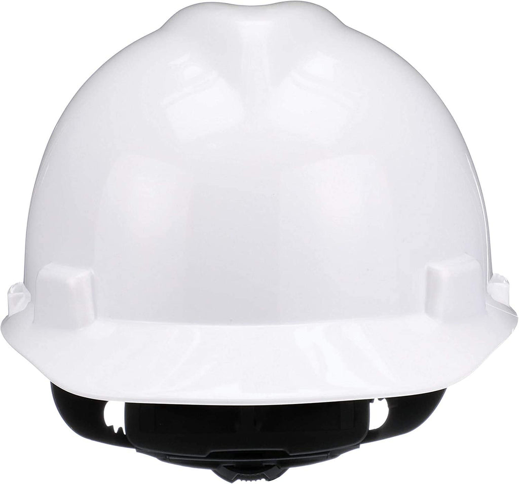 MSA 475358 V-Gard Cap Style Hard Hat with Fas-Trac III – White