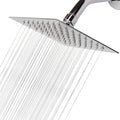 NearMoon Rain Shower Head - 6-Inch High-Flow Stainless Steel Chrome Finish