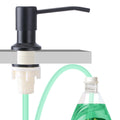 OHiHi Built-in Kitchen Sink Soap Dispenser with 47-inch Extension Tube – Black