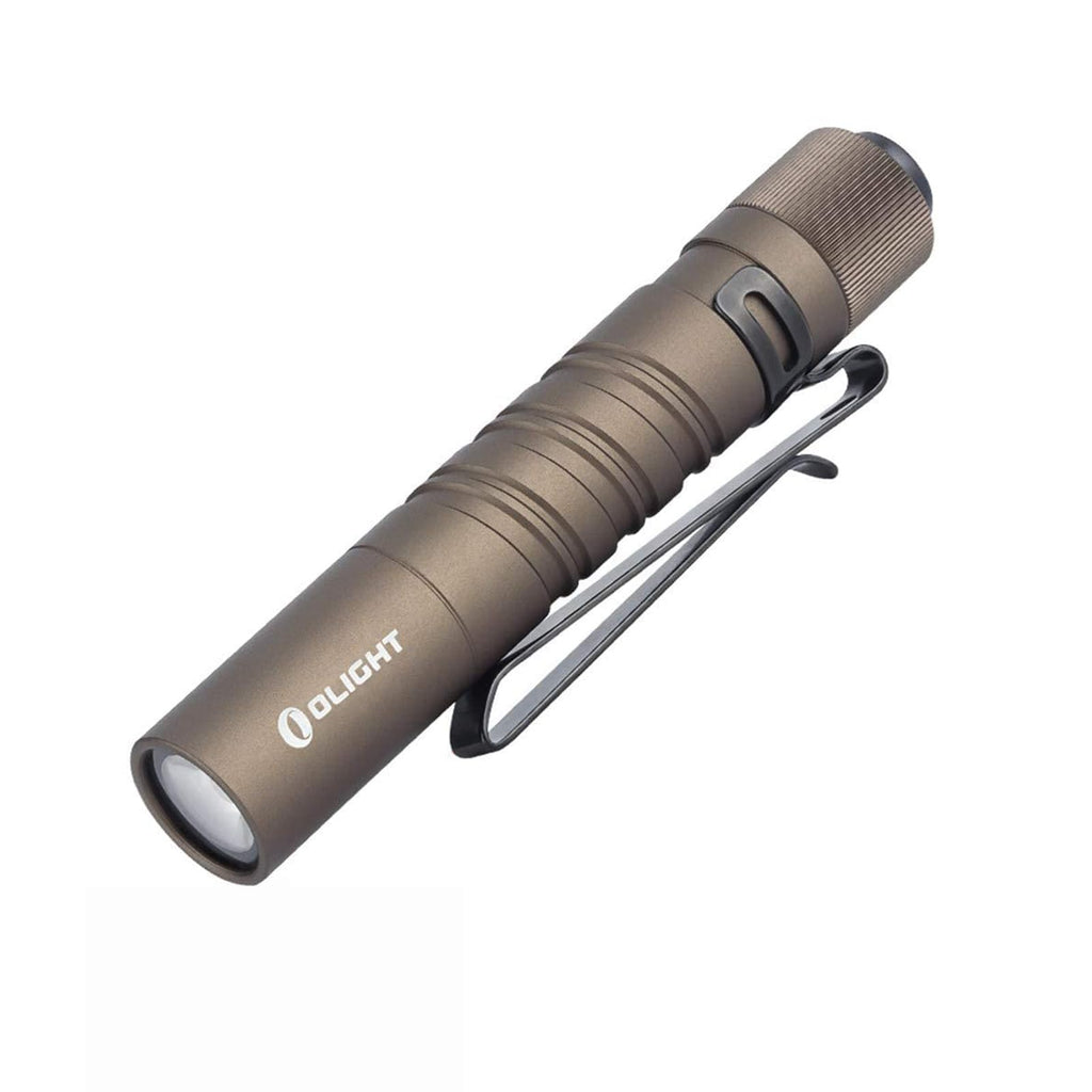 OLIGHT I3T EOS 180 Lumens Dual-Output Slim EDC Flashlight – Desert Tan