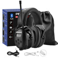 PROHEAR 033 AM/FM Bluetooth 5.4 Radio Headphones – 58H Playtime, USB-C, 31dB SNR