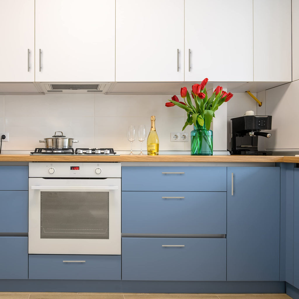 Ravinte 30 Pack | 7-3/8 in Brushed Nickel Cabinet Pulls with 5 in Center-to-Center