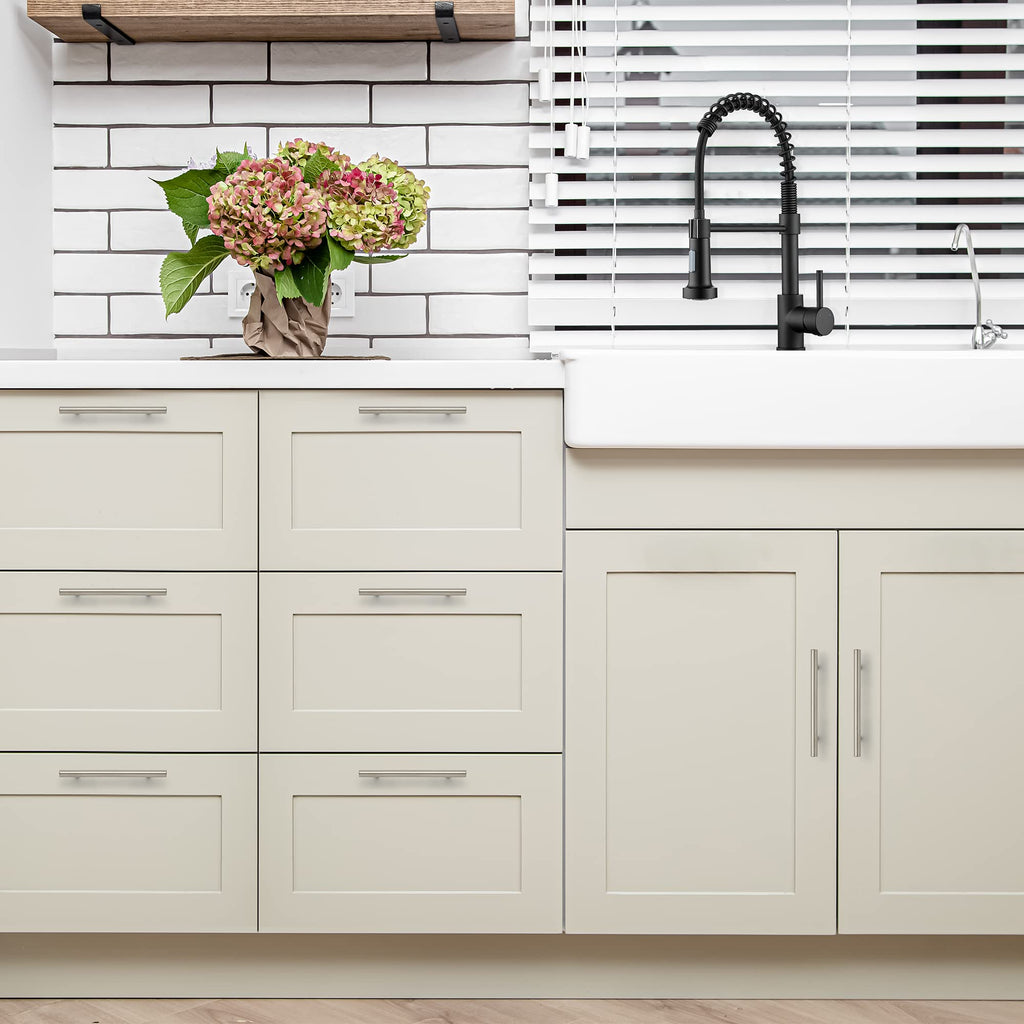 Ravinte 30 Pack | 7-3/8 in Brushed Nickel Cabinet Pulls with 5 in Center-to-Center